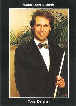 1993 Pro Billiards Tour #112 Tony Deigner Front